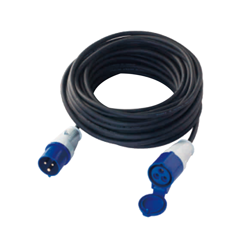 Prolunga EZ53/GP51+H05RR-F 3G*2,5mm² CEE 16A/230V con presa e spina